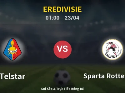Kết Quả: Telstar 4-1 Sparta Rotterdam – Highlight & Bàn Thắng | Eredivisie
