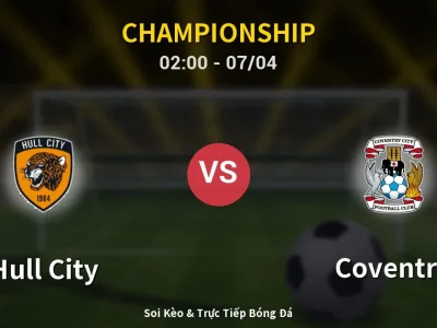 Kết Quả: Hull City 0-0 Coventry – Highlight & Bàn Thắng | Championship
