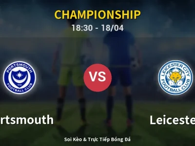Soi Kèo Portsmouth vs Leicester – 18:30 18/04 | Nhận Định, Dự Đoán Tỷ Số