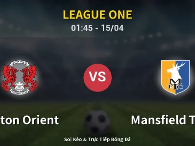 Kết Quả: Leyton Orient 0-0 Mansfield Town – Highlight & Bàn Thắng | League One