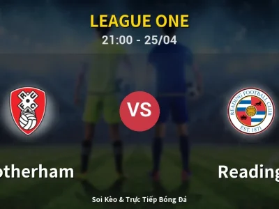 Soi Kèo Rotherham vs Reading – 21:00 25/04 | Nhận Định, Dự Đoán Tỷ Số