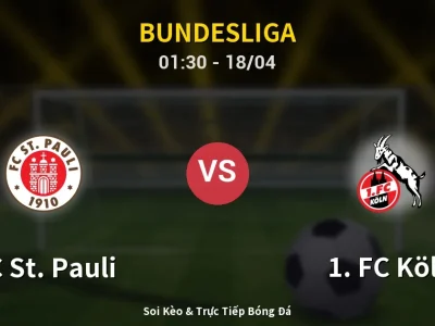 Kết Quả: FC St. Pauli 1-1 1. FC Köln – Highlight & Bàn Thắng | Bundesliga