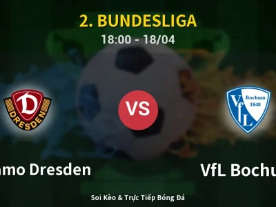 Soi Kèo Dynamo Dresden vs VfL Bochum – 18:00 18/04 | Nhận Định, Dự Đoán Tỷ Số