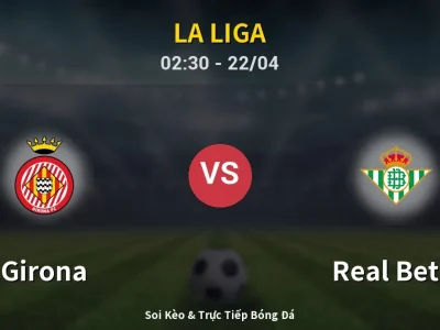 Kết Quả: Girona 2-3 Real Betis – Highlight & Bàn Thắng | La Liga