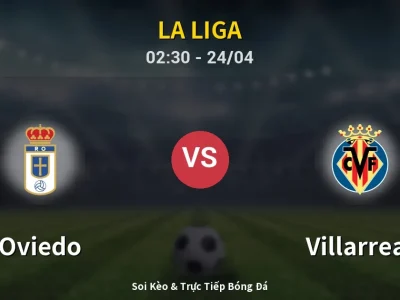 Kết Quả: Oviedo 1-1 Villarreal – Highlight & Bàn Thắng | La Liga