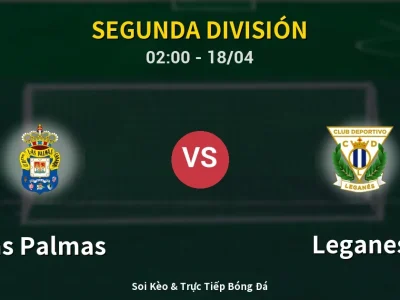 Kết Quả: Las Palmas 2-0 Leganes – Highlight & Bàn Thắng | Segunda División