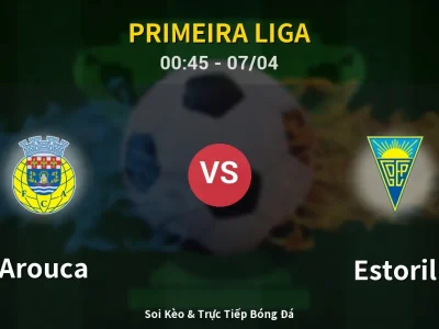 Kết Quả: Arouca 3-2 Estoril – Highlight & Bàn Thắng | Primeira Liga