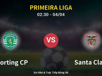Kết Quả: Sporting CP 4-2 Santa Clara – Highlight & Bàn Thắng | Primeira Liga