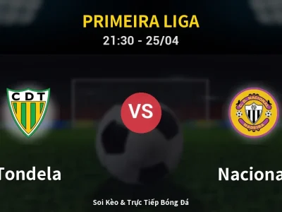 Soi Kèo Tondela vs Nacional – 21:30 25/04 | Nhận Định, Dự Đoán Tỷ Số
