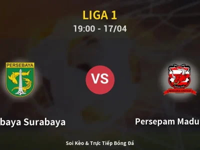 Kết Quả: Persebaya Surabaya 1-2 Persepam Madura Utd – Highlight & Bàn Thắng | Liga 1