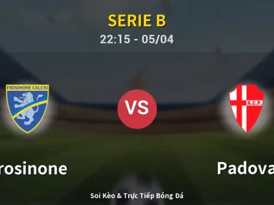 Soi Kèo Frosinone vs Padova – 22:15 05/04 | Nhận Định, Dự Đoán Tỷ Số