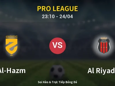 Soi Kèo Al-Hazm vs Al Riyadh – 23:10 24/04 | Nhận Định, Dự Đoán Tỷ Số