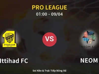 Kết Quả: Al-Ittihad FC 3-4 NEOM – Highlight & Bàn Thắng | Pro League