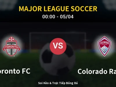 Kết Quả: Toronto FC 3-2 Colorado Rapids – Highlight & Bàn Thắng | Major League Soccer