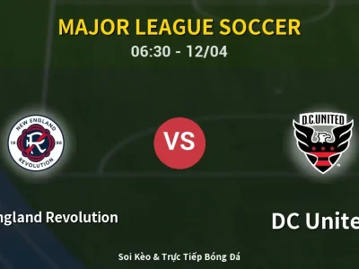 Kết Quả: New England Revolution 1-0 DC United – Highlight & Bàn Thắng | Major League Soccer