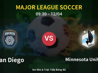 Kết Quả: San Diego 1-2 Minnesota United FC – Highlight & Bàn Thắng | Major League Soccer