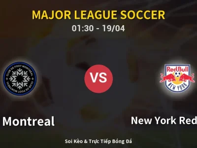 Kết Quả: CF Montreal 4-1 New York Red Bulls – Highlight & Bàn Thắng | Major League Soccer