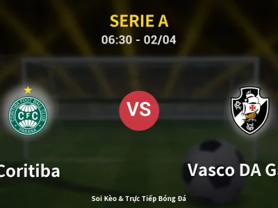 Kết Quả: Coritiba 1-1 Vasco DA Gama – Highlight & Bàn Thắng | Serie A