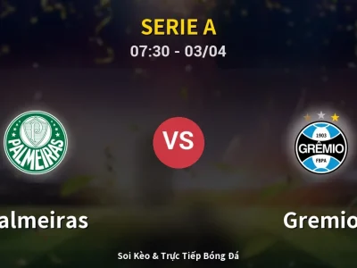 Kết Quả: Palmeiras 2-1 Gremio – Highlight & Bàn Thắng | Serie A