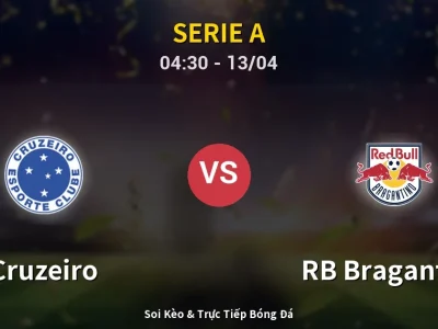 Kết Quả: Cruzeiro 2-1 RB Bragantino – Highlight & Bàn Thắng | Serie A