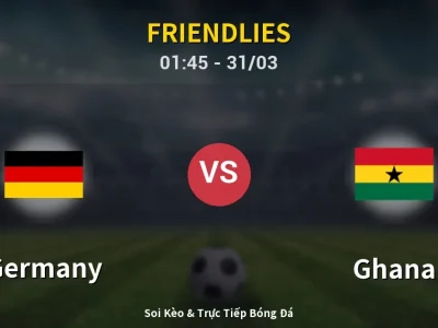Kết Quả: Germany 2-1 Ghana – Highlight & Bàn Thắng | Friendlies