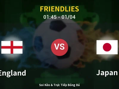 Kết Quả: England 0-1 Japan – Highlight & Bàn Thắng | Friendlies
