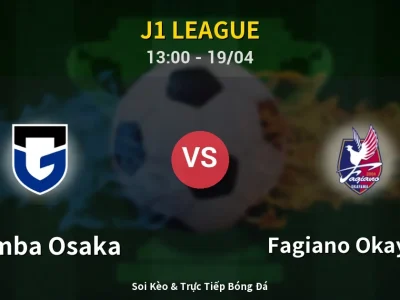 Kết Quả: Gamba Osaka 2-2 Fagiano Okayama – Highlight & Bàn Thắng | J1 League