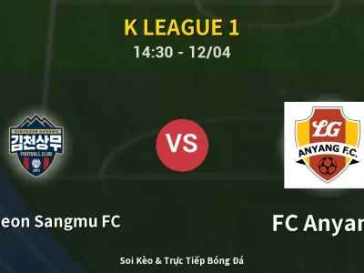 Kết Quả: Gimcheon Sangmu FC 1-1 FC Anyang – Highlight & Bàn Thắng | K League 1