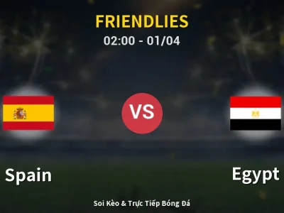 Kết Quả: Spain 0-0 Egypt – Highlight & Bàn Thắng | Friendlies