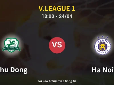 Kết Quả: Phu Dong 2-3 Ha Noi – Highlight & Bàn Thắng | V.League 1