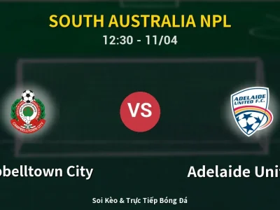 Soi Kèo Campbelltown City vs Adelaide United II – 12:30 11/04 | Nhận Định, Dự Đoán Tỷ Số