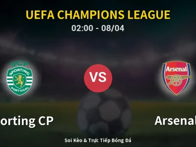 Kết Quả: Sporting CP 0-1 Arsenal – Highlight & Bàn Thắng | UEFA Champions League