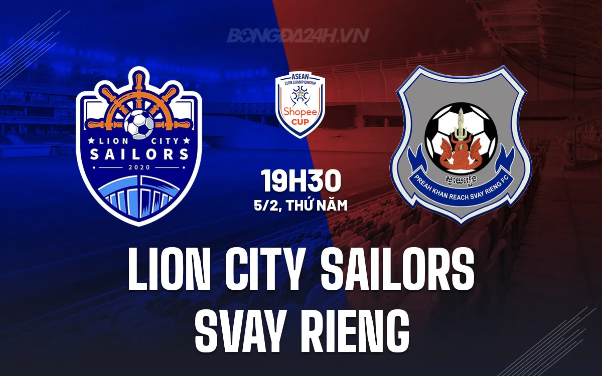 Lion City Sailors vs Svay Rieng