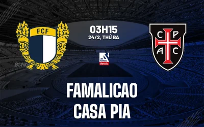Dự Đoán Famalicao vs Casa Pia: Chủ Nhà Thắng Dễ Dàng? Soi Kèo, Tỷ Số Chính Xác 3h15 Ngày 24/2 1